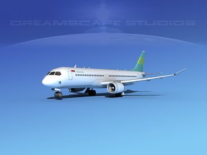 3d model comac airliners