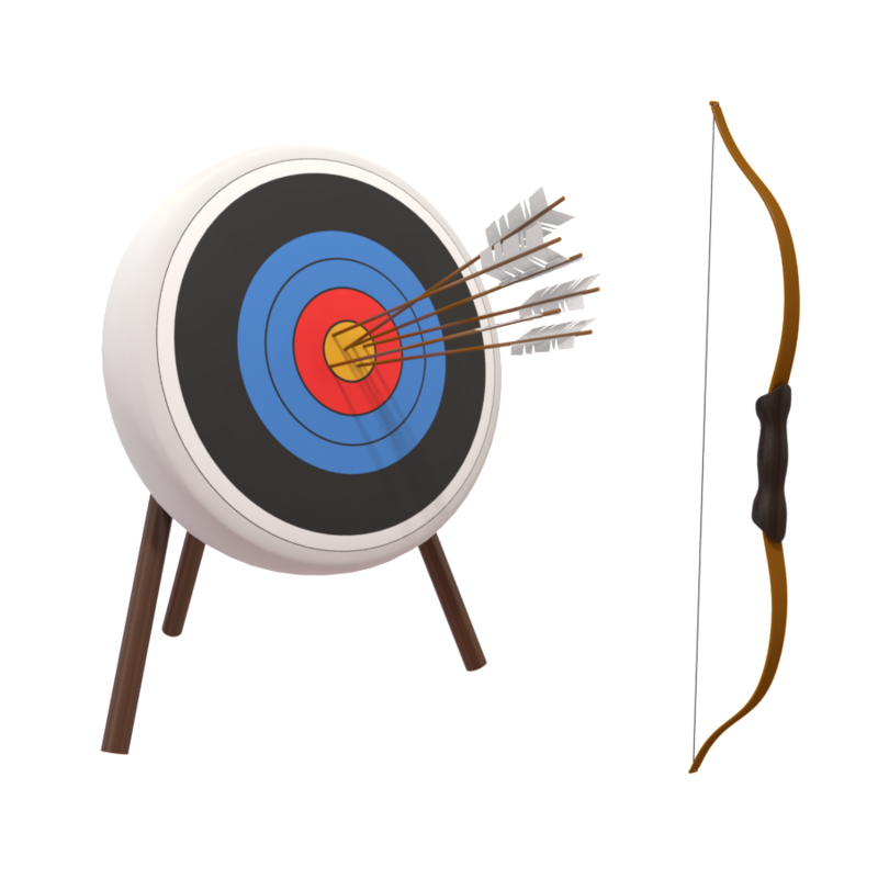 archery bow 3d model