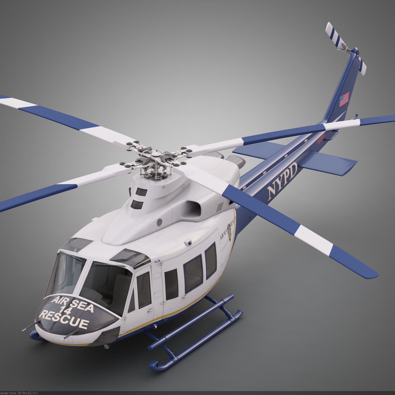 eurocopter bell 412 police max