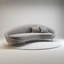 - curved sofa ico 3d 3ds