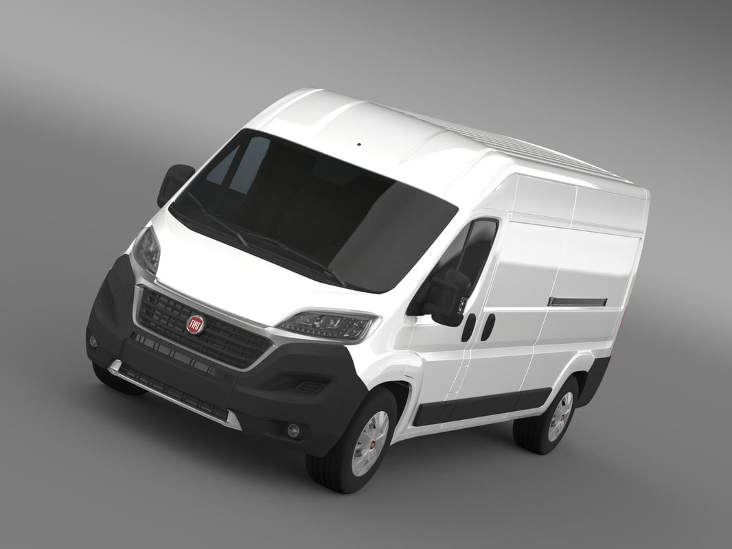 Fiat Ducato Van L3h2 3d Max