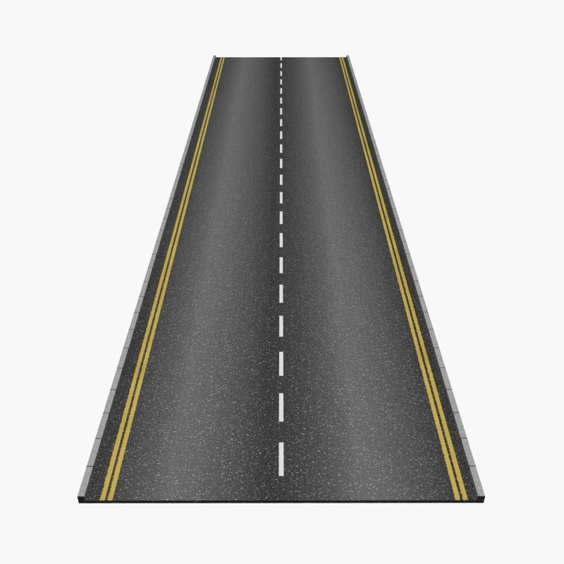 road 3d model