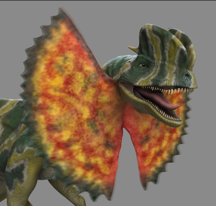 frill dinosaur jurassic park