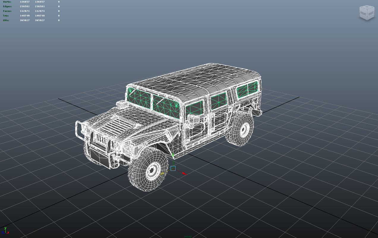 Hummer автомобилей механик 3d