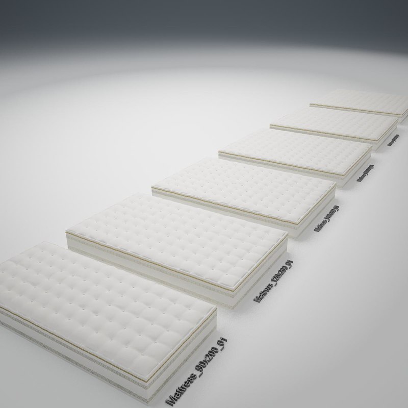 mattress vray object 3d max