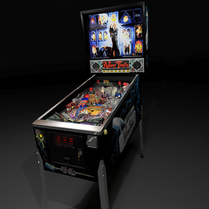pinball machine 3d max