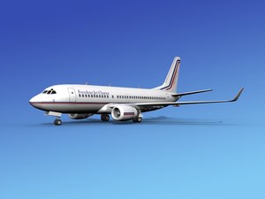 boeing 737-700 737 737-700er 3d 3ds