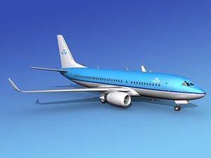 3d model boeing 737-700 737 737-700er