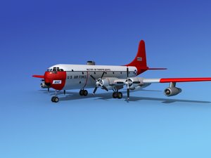 c-97 boeing stratofreighter 3d model