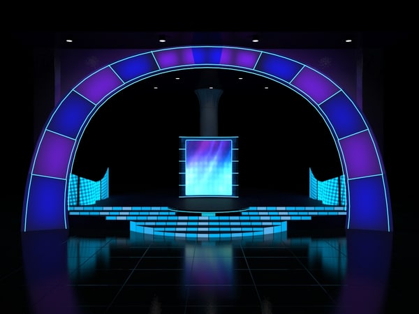 3d stage lighting