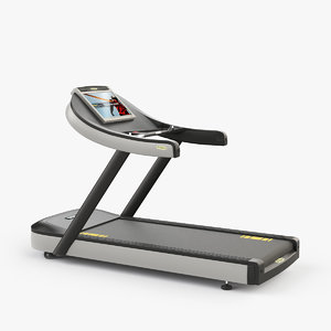 3ds max technogym run treadmill
