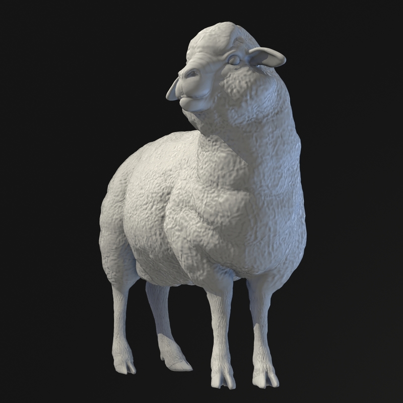 Sheep 3d. Овца скульптура. Ягненок скульптура. Овечки статуя. Голова овцы скульптура.