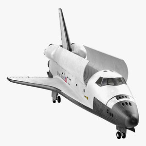 max space shuttle enterprise rigged