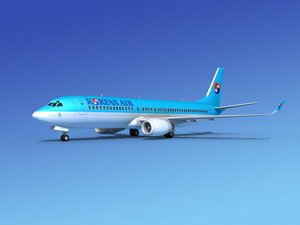 3d boeing 737-800 737 model