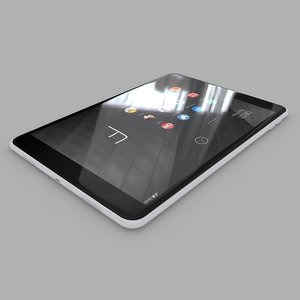3d model nokia n1 tablet