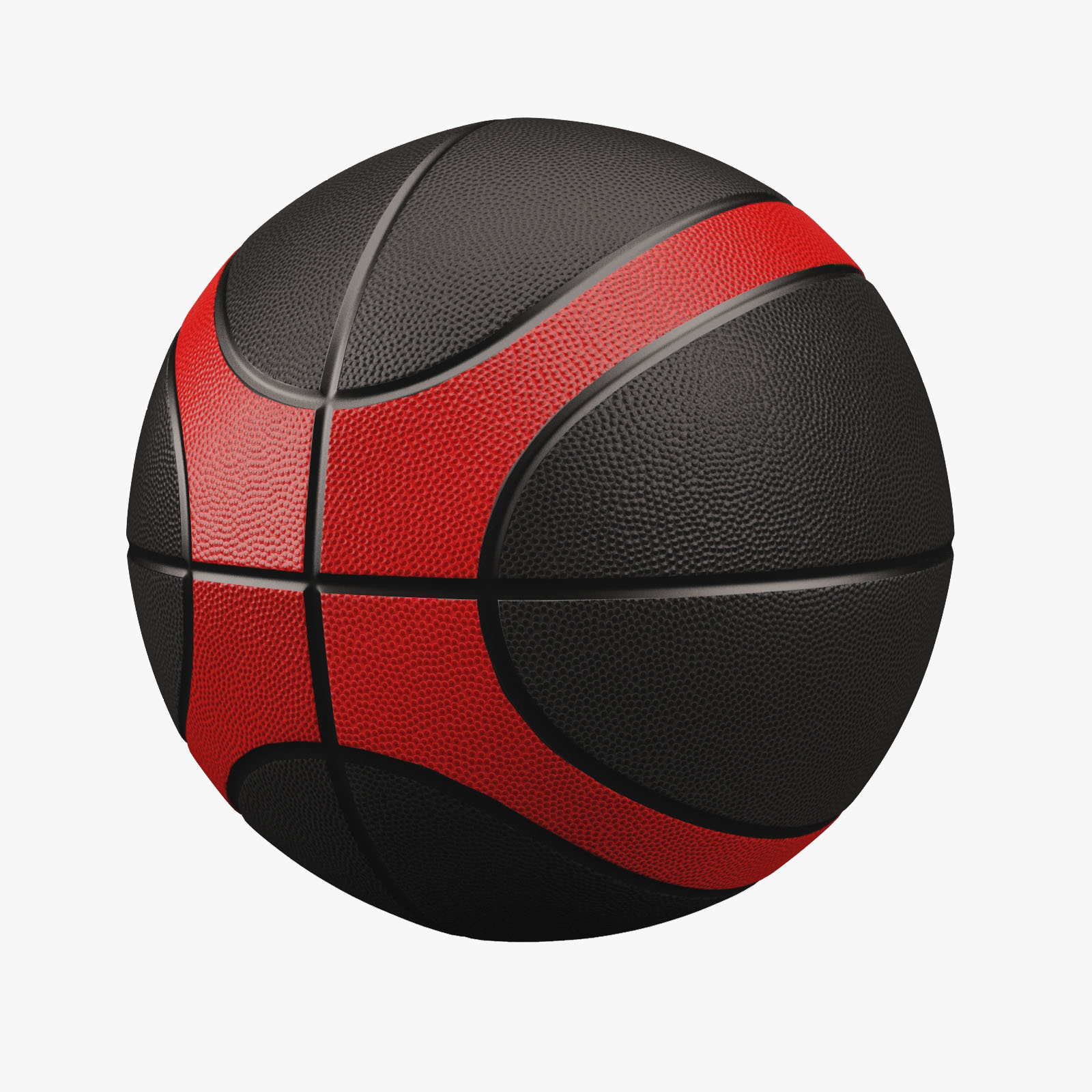 basketball red black 3d max