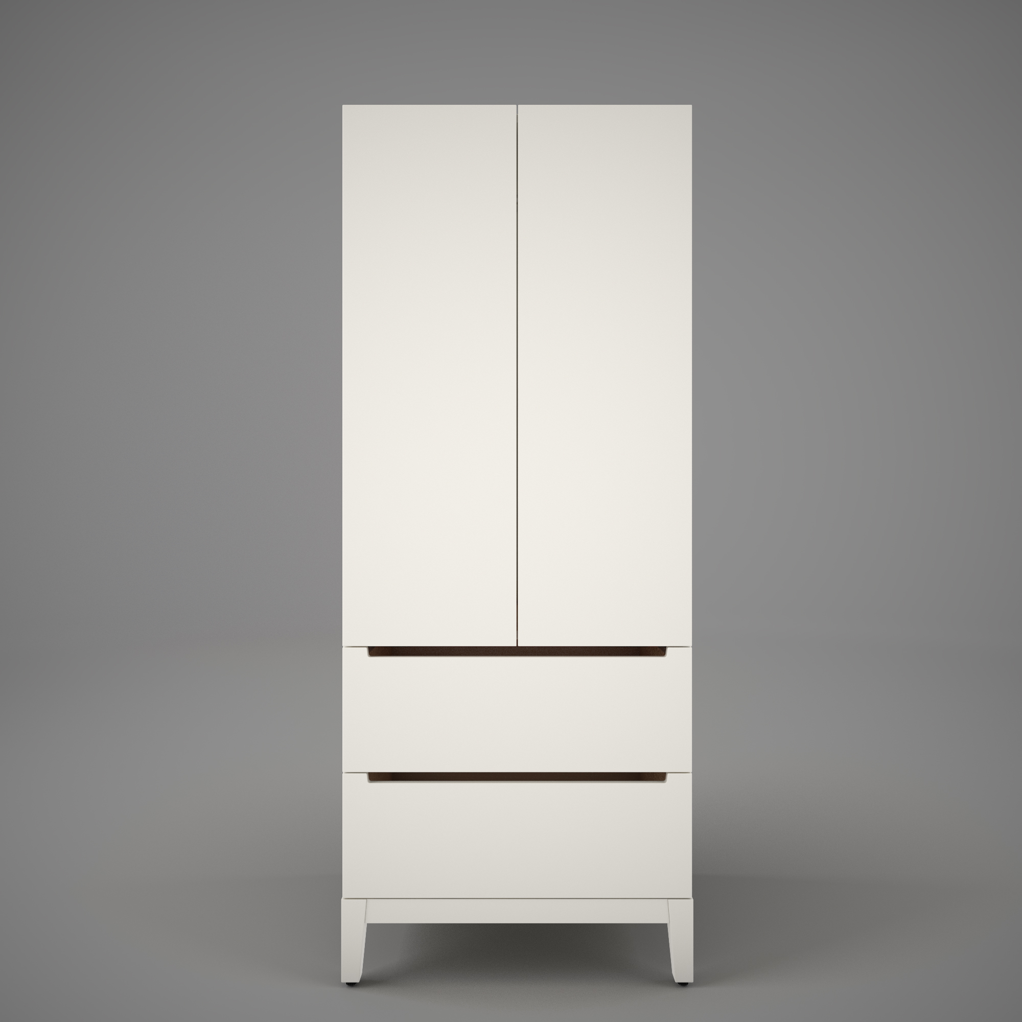 Ikea Nordli Wardrobe 3d Model