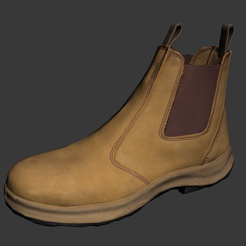 steel cap boots size 14