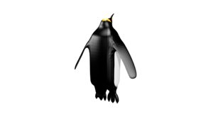 3d 3ds emperor penguin