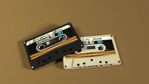 cassette tape 3d 3ds