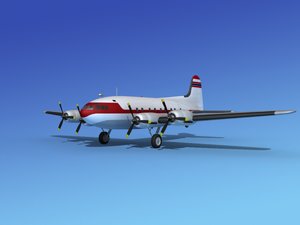 propellers boeing 307 3d max