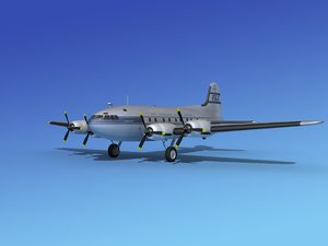 propellers boeing 307 3d max