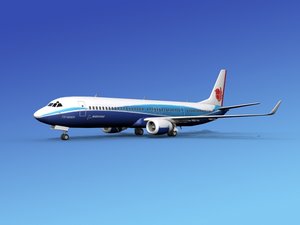 3d dwg 737-900er 737 airplane 737-900