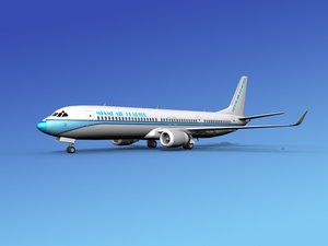 737-900er 737 airplane 737-900 3d model