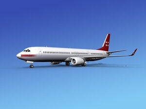 737-900er 737 airplane 737-900 3ds
