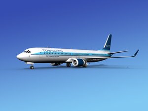 3d model 737-900er 737 airplane 737-900