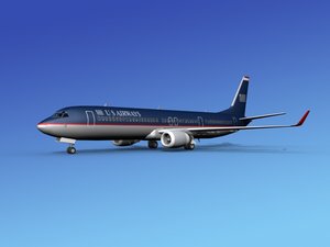 737-900er 737 airplane 737-900 3d model