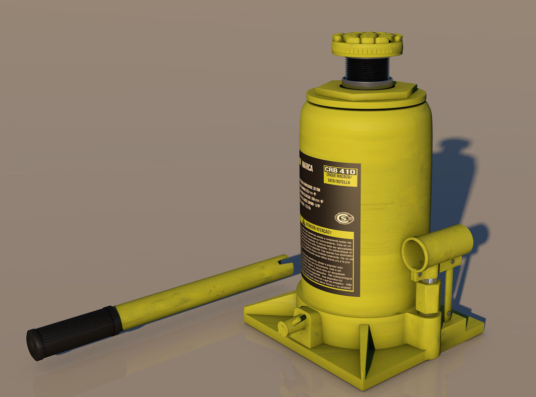car jack 3d model
