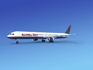3d airline boeing 757 757-300