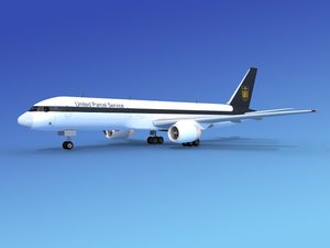airline boeing 757 757-200 dxf