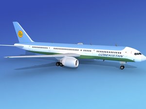 3d airline boeing 757 757-200 model