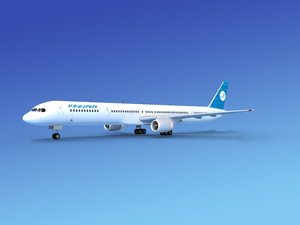 3d airline boeing 757 757-300