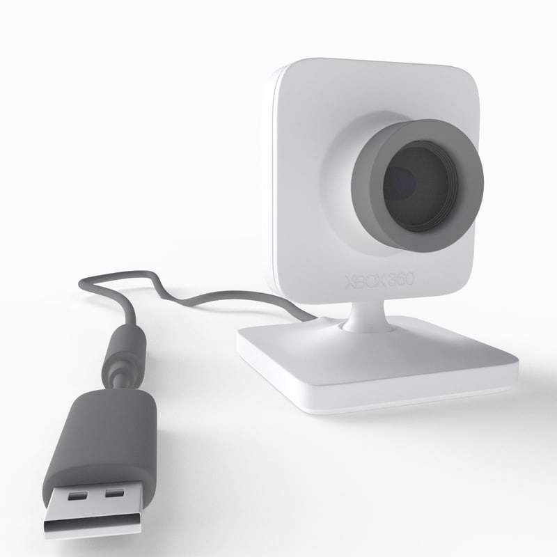 xbox live vision camera 3d max