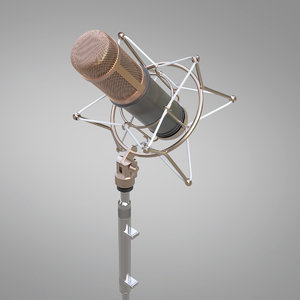 3d 3ds microphone mic studio