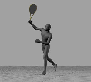 Tennis - Motion Capture complete set