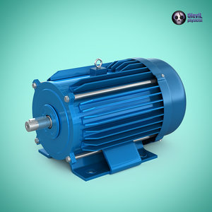 3ds max electric motor