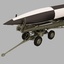 ballistic missile v-2 launcher 3d 3ds