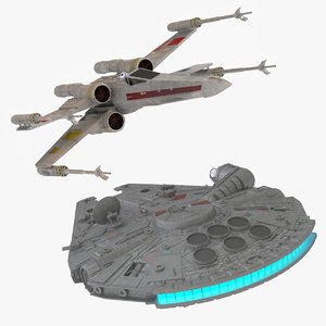 x-wing starfighter falcon max