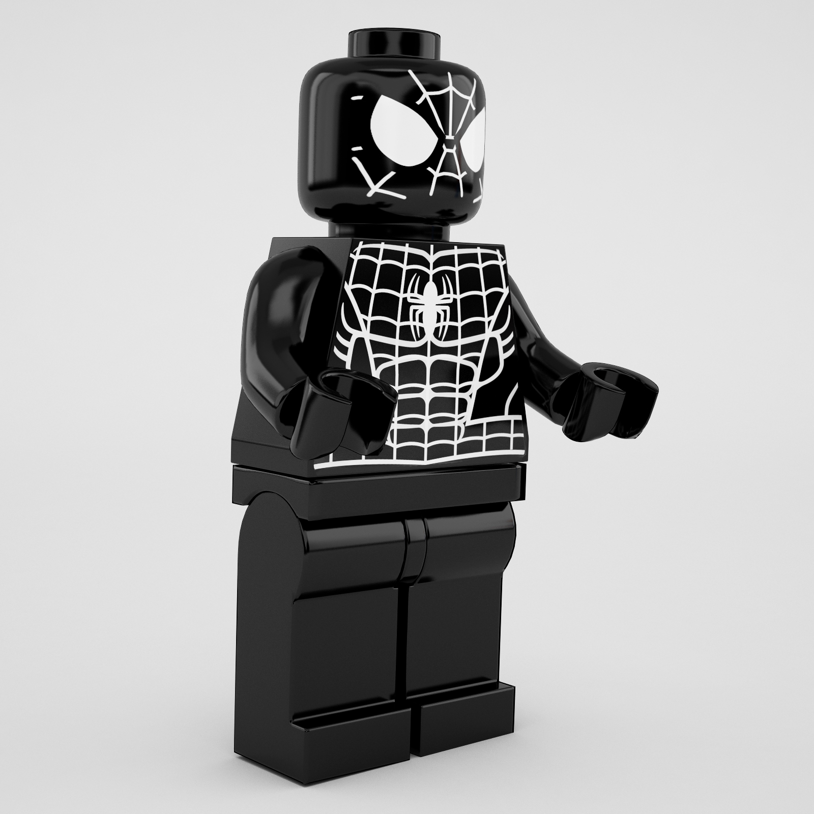 max lego spiderman black