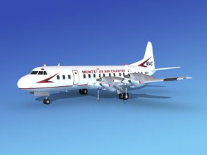 propellers electra lockheed 3d model