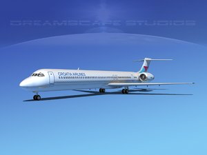 max mcdonnell douglas md-80 airliners