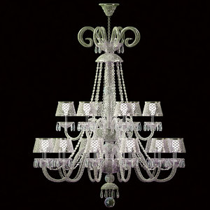 3d model jumbo chandelier cha-boh 333