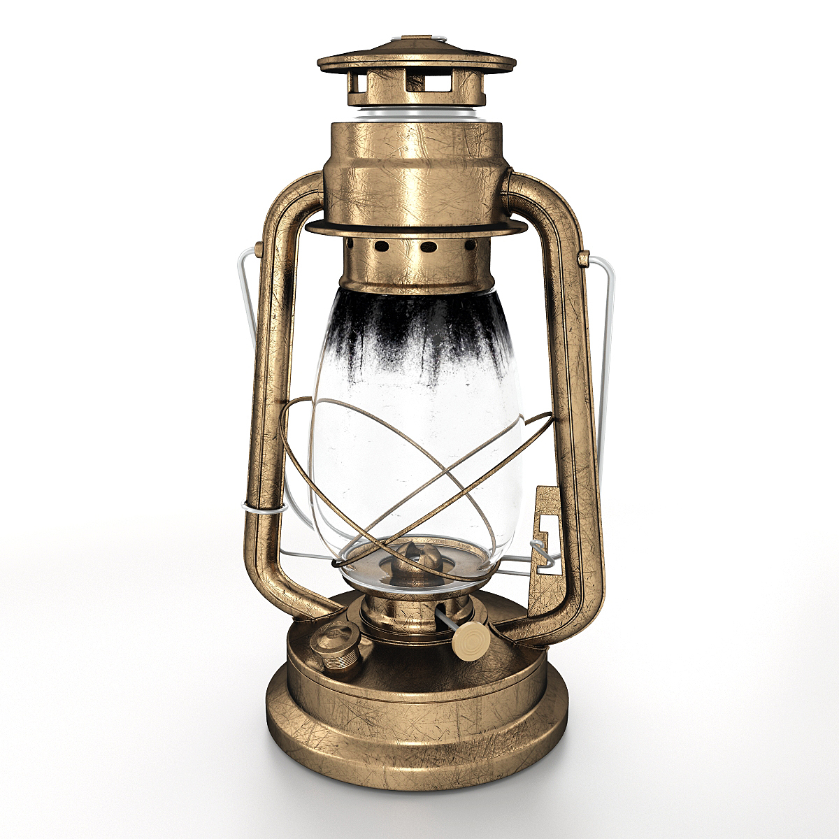 kerosene lamp 3d model