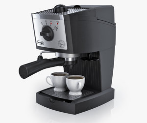 coffee maker longhi ec 155 3d model