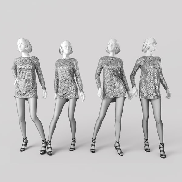 art mannequin 3d model