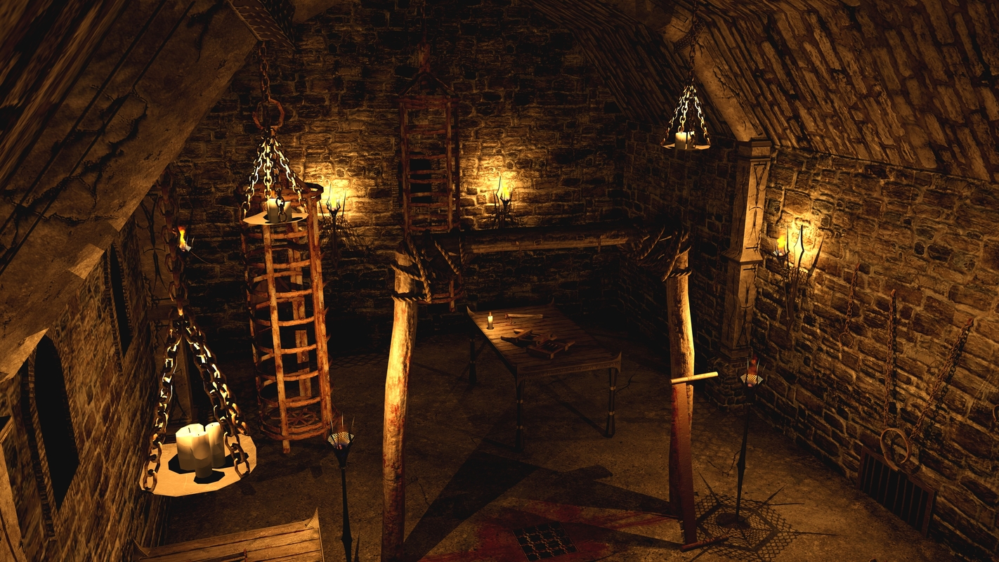 3d Model Medieval Torture